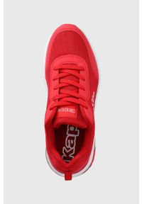 Kappa buty Koro kolor czerwony. Nosek buta: okrągły. Zapięcie: sznurówki. Kolor: czerwony. Materiał: guma #4