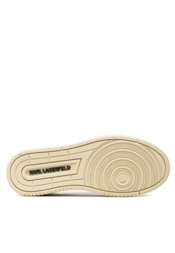 Karl Lagerfeld - KARL LAGERFELD Sneakersy KL63020 Biały. Kolor: biały. Materiał: skóra