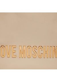 Love Moschino - LOVE MOSCHINO Plecak JC4197PP1IKD0110 Écru. Materiał: skóra
