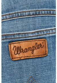 Wrangler - Szorty jeansowe. Okazja: na co dzień. Kolor: niebieski. Materiał: jeans. Styl: casual #3