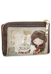 Brązowy Damski Portfel Anekke Muse. Kolor: brązowy #4