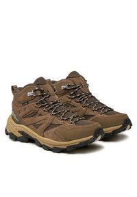 Jack Wolfskin Trekkingi Vojo Tour Texapore Mid W A62071 Brązowy. Kolor: brązowy. Materiał: skóra