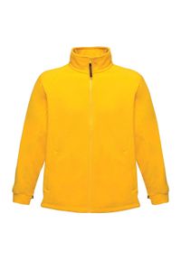 Regatta - Męska kurtka polarowa Thor III (Glowlight). Kolor: żółty. Materiał: polar. Sport: turystyka piesza #1