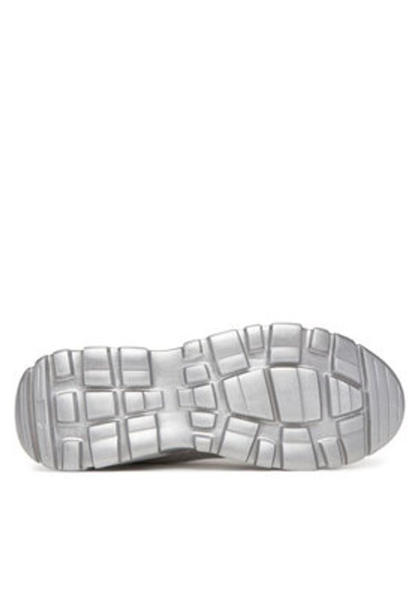 Versace Jeans Couture Sneakersy 78YA3SC4 Srebrny. Kolor: srebrny. Materiał: skóra