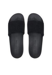 Calvin Klein Jeans Klapki Slide Hf Mono Cv YM0YM01282 Czarny. Kolor: czarny. Materiał: materiał #5