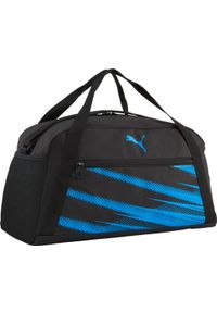 Torba Puma Attacanto Sports Bag S czarno-niebieska 91629 02. Kolor: czarny, niebieski, wielokolorowy