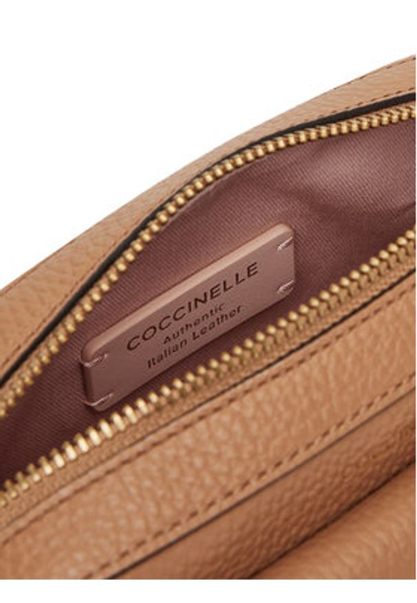 Coccinelle Torebka E1 MF6 55 04 01 Brązowy. Kolor: brązowy. Materiał: skórzane