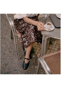 BALAGAN - Balagan Baleriny Aurore Czarny. Kolor: czarny. Materiał: skóra #7