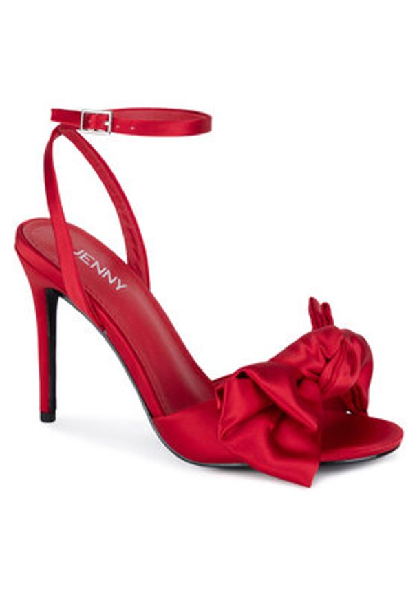 Jenny - JENNY Sandały CWBFS117 Czerwony. Kolor: czerwony. Materiał: materiał