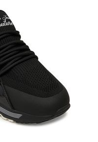 Versace Jeans Couture Sneakersy 79VA3SA8 ZSC96 899 Czarny. Kolor: czarny. Materiał: materiał #3