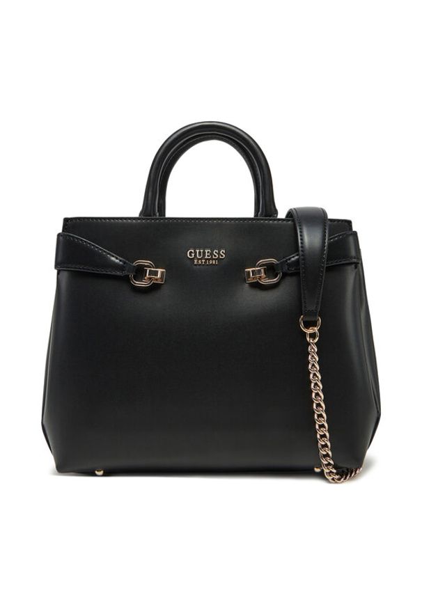 Guess Torebka HWVG96 39060 Czarny. Kolor: czarny. Materiał: skórzane
