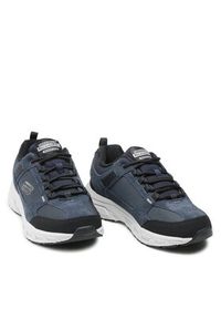 skechers - Skechers Trekkingi Oak Canyon 51893/NVBK Granatowy. Kolor: niebieski. Materiał: materiał. Sport: turystyka piesza #4