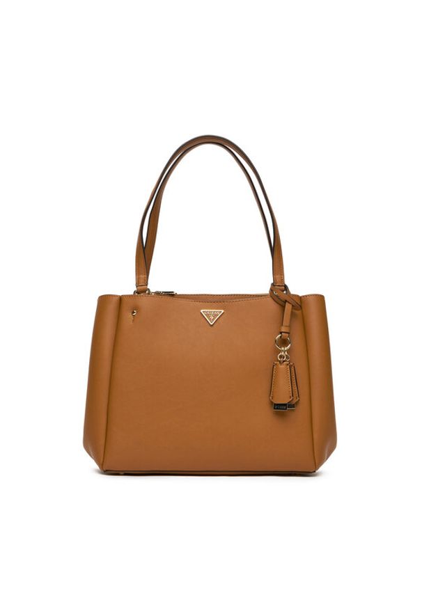 Guess Torebka HWNG96 69230 Brązowy. Kolor: brązowy. Materiał: skórzane