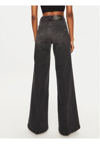 ViCOLO Jeansy DS0011 Czarny Wide Leg. Kolor: czarny #2