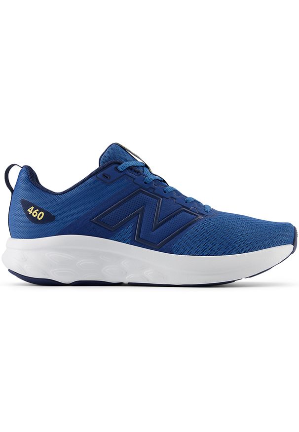 Buty męskie New Balance M460CB4 – niebieskie. Kolor: niebieski. Materiał: syntetyk, materiał. Szerokość cholewki: normalna. Sport: fitness