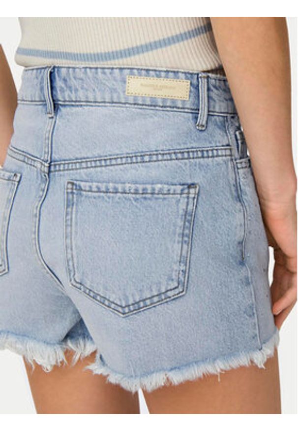 only - ONLY Szorty jeansowe Pacy 15319104 Niebieski Regular Fit. Kolor: niebieski. Materiał: bawełna