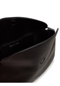 Calvin Klein Torebka Soft Sculpt Shoulder Bag K60K612565 Czarny. Kolor: czarny. Materiał: skórzane #4