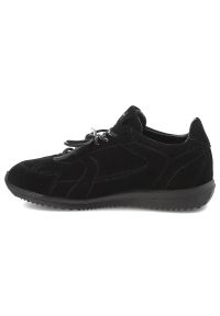 CheBello - Czarne Sneakersy Chebello Skórzane Obuwie Damskie. Kolor: czarny. Materiał: skóra. Styl: sportowy, klasyczny, elegancki #6