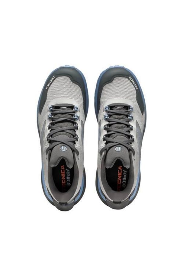 TECNICA - Buty trekkingowe damskie Tecnica Agate S Gtx. Zapięcie: sznurówki. Kolor: szary. Materiał: syntetyk, materiał. Szerokość cholewki: normalna. Styl: sportowy