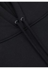 Pako Lorente - PAKO LORENTE - Czarna bluza dresowa z kapturem. Typ kołnierza: kaptur. Kolor: szary, czarny. Materiał: dresówka. Wzór: gładki #4