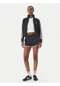 Adidas - adidas Szorty sportowe 3-Stripes Sprinter KD7977 Czarny Regular Fit. Kolor: czarny. Materiał: syntetyk #5