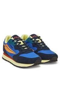 Fila Sneakersy Hypert FFM0380 53293 Granatowy. Kolor: niebieski. Materiał: materiał