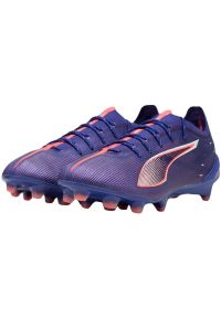 Buty piłkarskie Puma Ultra 5 Ultimate Fg 107683 01 fioletowe. Kolor: fioletowy. Materiał: materiał. Szerokość cholewki: normalna. Sport: piłka nożna #3