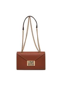 Love Moschino - LOVE MOSCHINO Torebka JC4073PP1LLG120A Brązowy. Kolor: brązowy. Materiał: skórzane #3