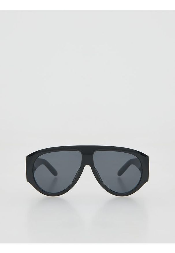 Reserved - Okulary przeciwsłoneczne aviator - czarny. Kolor: czarny