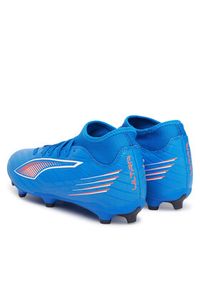 Puma Buty do piłki nożnej Ultra 6 Play+ Fg/Ag 108548 01 Niebieski. Kolor: niebieski. Materiał: skóra #5