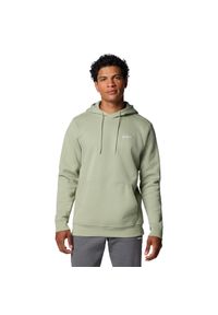 columbia - Bluza dresowa sportowa męska Meridian Creek Hoodie. Kolor: zielony. Materiał: bawełna, poliester