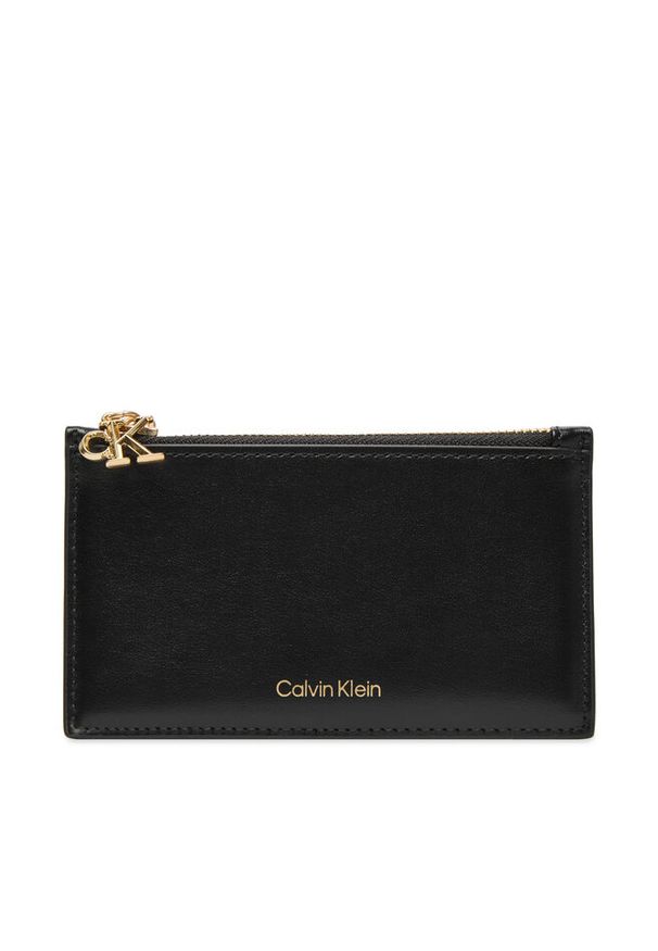 Etui na karty kredytowe Calvin Klein. Kolor: czarny
