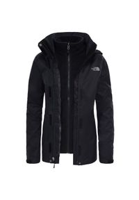 Kurtka uniwersalna damska The North Face Evolve Ii Triclimate. Kolor: niebieski. Materiał: syntetyk. Sport: turystyka piesza