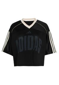 Adidas - adidas T-Shirt Stadium JY6971 Czarny Loose Fit. Kolor: czarny. Materiał: syntetyk #5