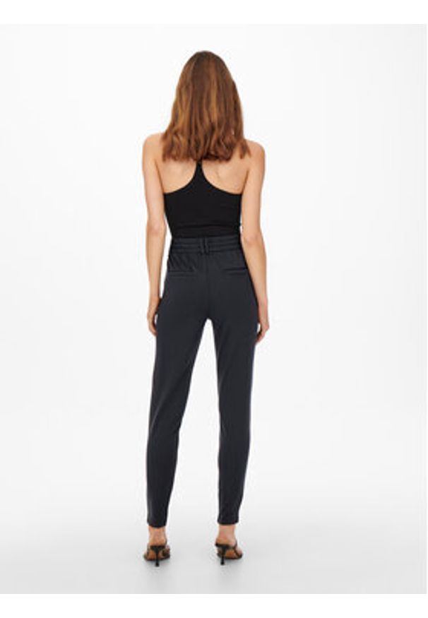 only - ONLY Spodnie materiałowe Poptrash 15115847 Granatowy Regular Fit. Kolor: niebieski. Materiał: syntetyk