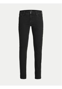 Jack & Jones - Jack&Jones Jeansy Liam 12246950 Czarny Skinny Fit. Kolor: czarny #3