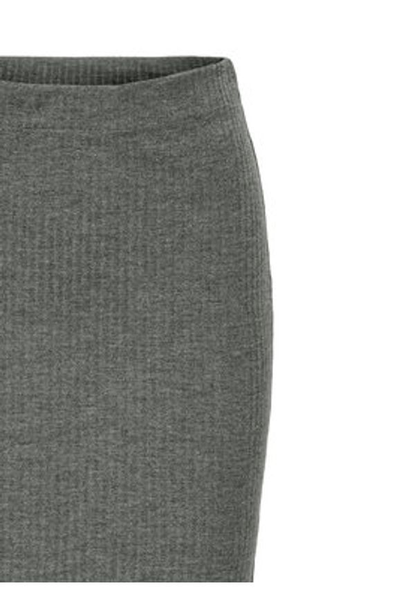 only - ONLY Spódnica ołówkowa Emma 15233600 Szary Slim Fit. Kolor: szary. Materiał: syntetyk
