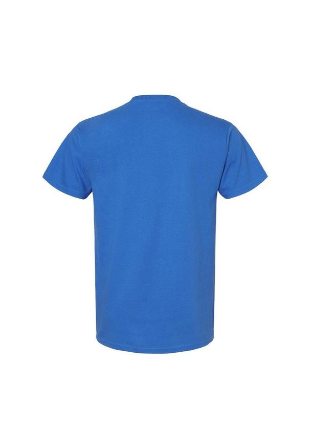 GILDAN - Koszulka Unisex Dla Dorosłych Softstyle Midweight. Kolor: niebieski. Materiał: bawełna. Sport: turystyka piesza