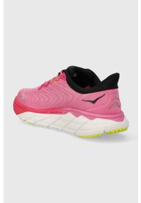 HOKA - Hoka buty do biegania Arahi 6 1123195 kolor różowy 1123195-SBFS. Kolor: różowy. Wzór: geometria. Obcas: na słupku. Sport: bieganie #4