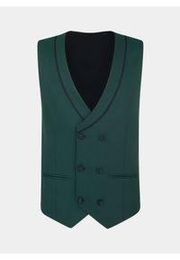 Pako Lorente - PAKO LORENTE – Kamizelka smokingowa P22SF-8S-006-Z-S. Materiał: poliester, wiskoza. Wzór: gładki. Styl: elegancki #3