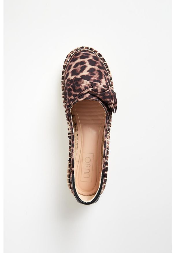 Liu Jo - Espadryle damskie z motywem zwierzęcym LIU JO. Wzór: motyw zwierzęcy