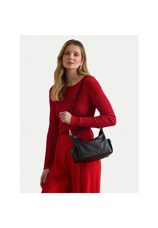 Lauren Ralph Lauren - Torebka LAUREN RALPH LAUREN. Kolor: czarny