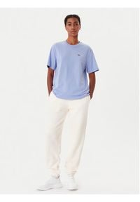 Lacoste T-Shirt TF7215 Błękitny Regular Fit. Kolor: niebieski. Materiał: bawełna #3