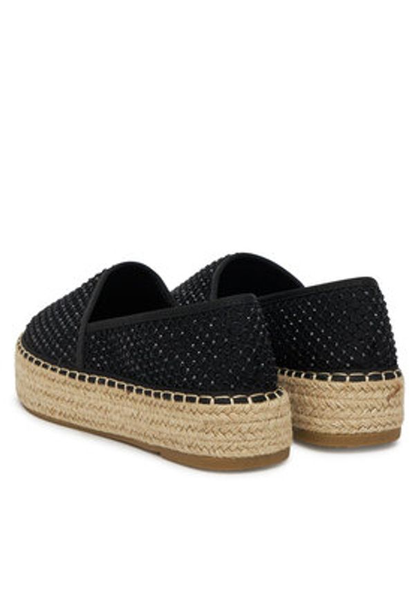 DeeZee Espadryle 3H39248-1 Czarny. Kolor: czarny. Materiał: materiał