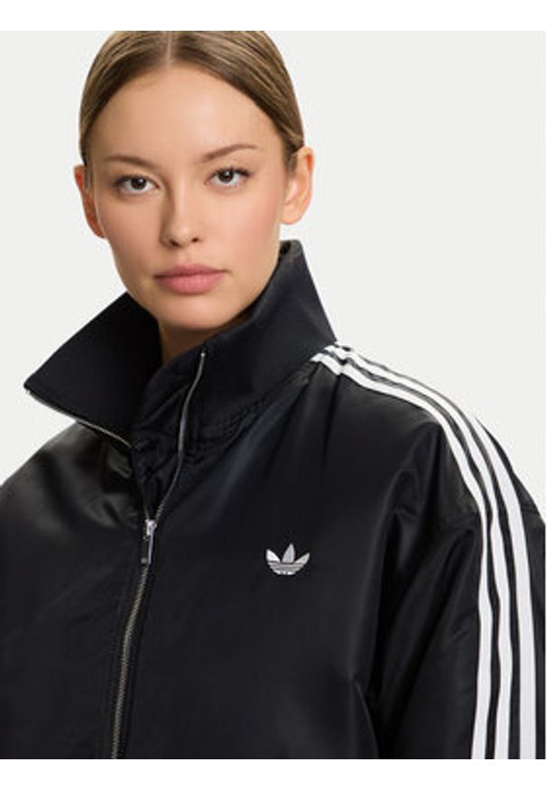 Adidas - adidas Kurtka bomber Firebird JX2991 Czarny Oversize. Kolor: czarny. Materiał: syntetyk