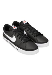 Nike - Męskie Buty Sportowe Court Legacy. Kolor: czarny. Sezon: zima. Styl: sportowy