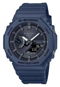 G-Shock - Zegarek Męski G-SHOCK Blue CasiOak Octagon GA-B2100-2AER. Rodzaj zegarka: cyfrowe. Materiał: tworzywo sztuczne. Styl: sportowy #1