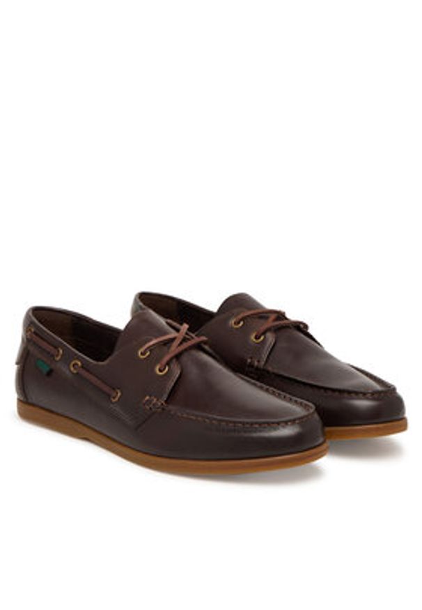Clarks Półbuty Charmouth Lace 26186433 Brązowy. Kolor: brązowy. Materiał: skóra