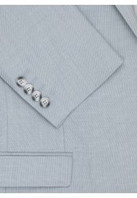 Pako Lorente - PAKO LORENTE – Błękitna marynarka garniturowa. Kolor: niebieski. Materiał: poliester, wiskoza. Wzór: gładki. Styl: młodzieżowy #2