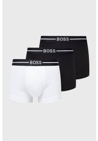 BOSS - Boss Bokserki (3-pack) męskie kolor czarny. Kolor: czarny